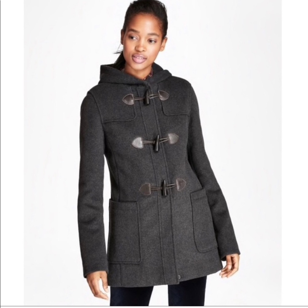 Brooks Brothers Red Fleece Toggle Coat size 2